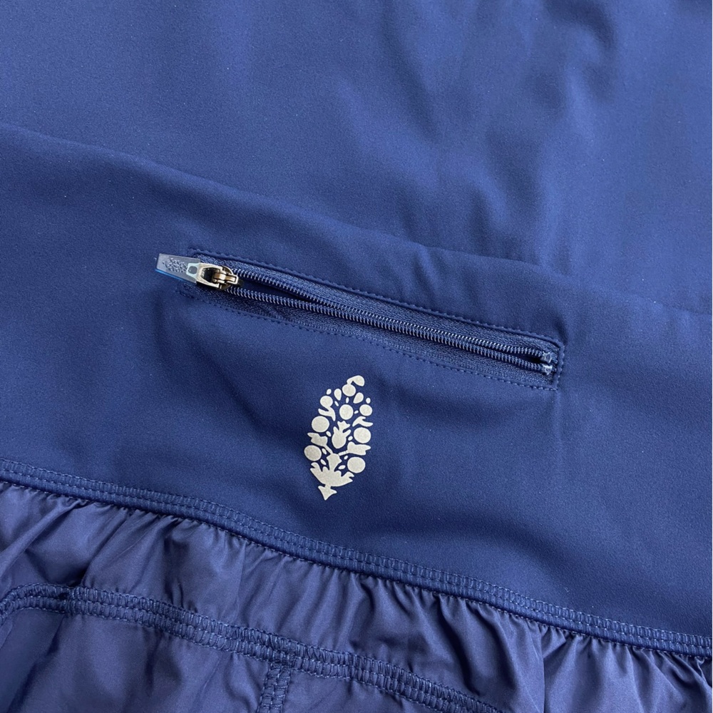 Free People Righteous Runsie Romper Athletic Size Large Blue - Picture 12 of 16